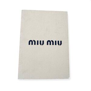 Miu Miu S/S 2007 Accessories Catalog – Rare Archival Hardcover Fashion Book